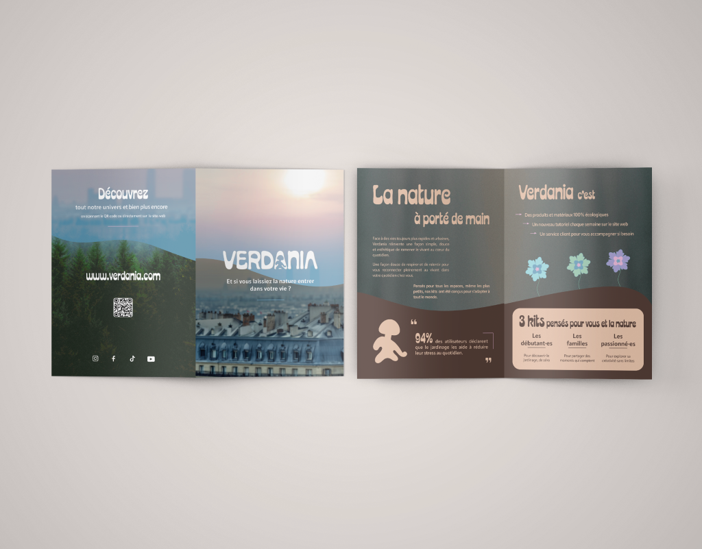 Brand brochure for Verdania